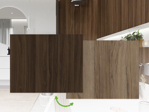 TWG SPA Nestis Nassraumplatte 4035 NI Noce Pavia - 4052 MI Rovere Maine