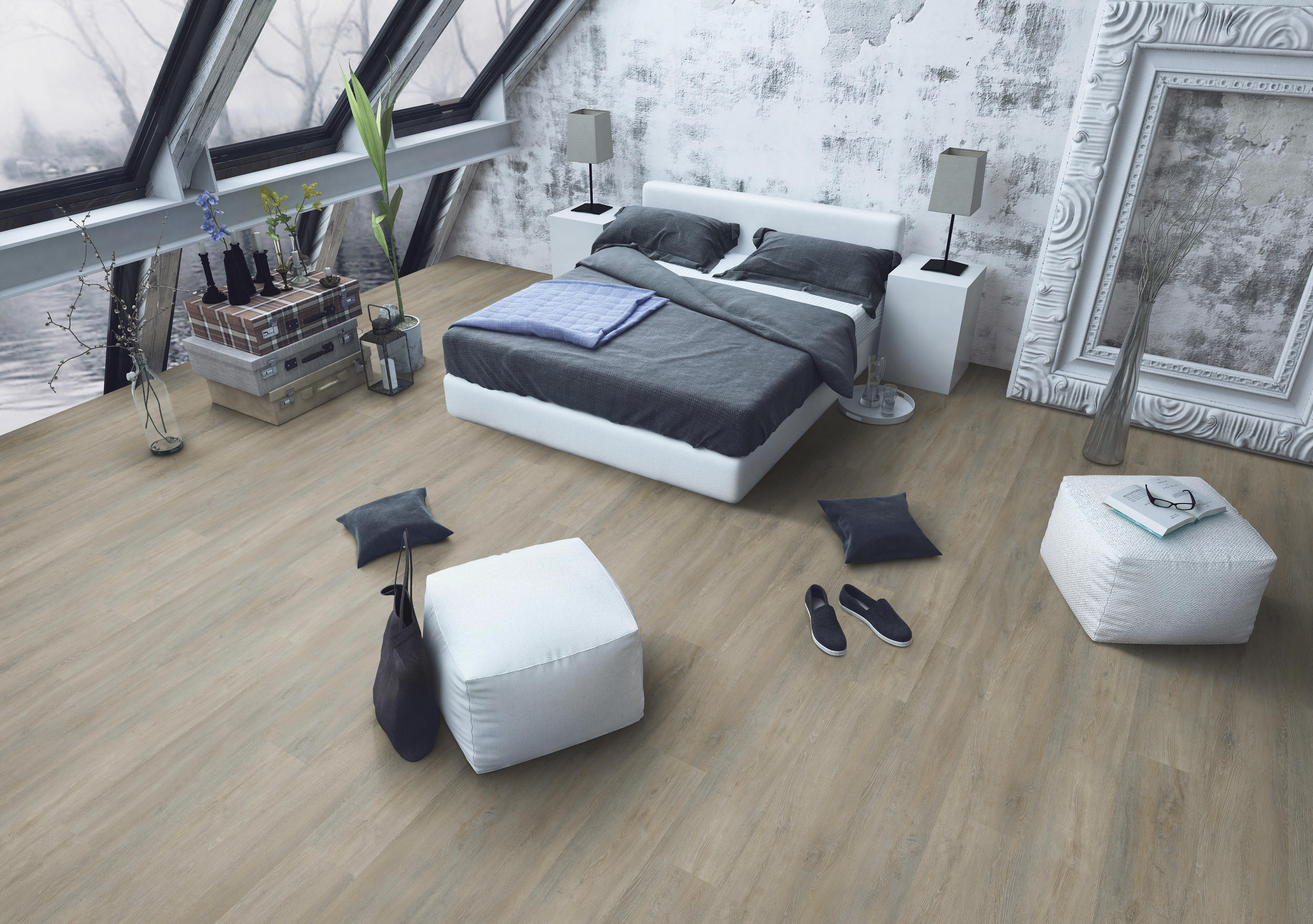 TWG Vinylboden Titan One 030 XL Gluedown Infinity Oak Natural – Bild 3