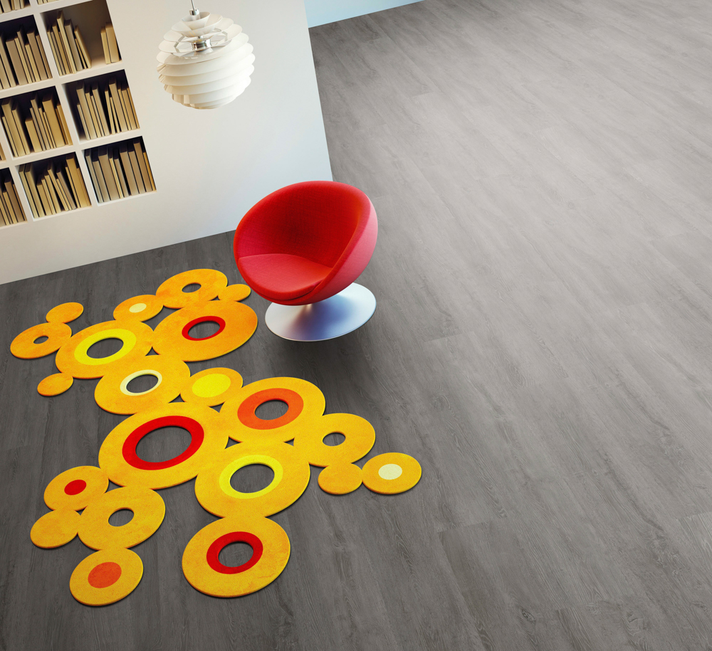 TWG Vinylboden Titan One 030 XL Rigid - Click Infinity Oak Dark Grey – Bild 4