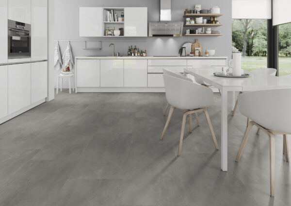 TWG Vinylboden Titan One 055 Rigid - Click Cement Natural – Bild 4