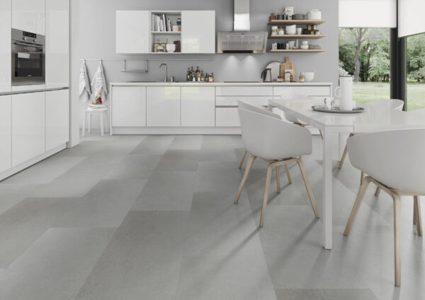 TWG Vinylboden Titan One 055 Rigid - Click Urban Light Grey – Bild 4