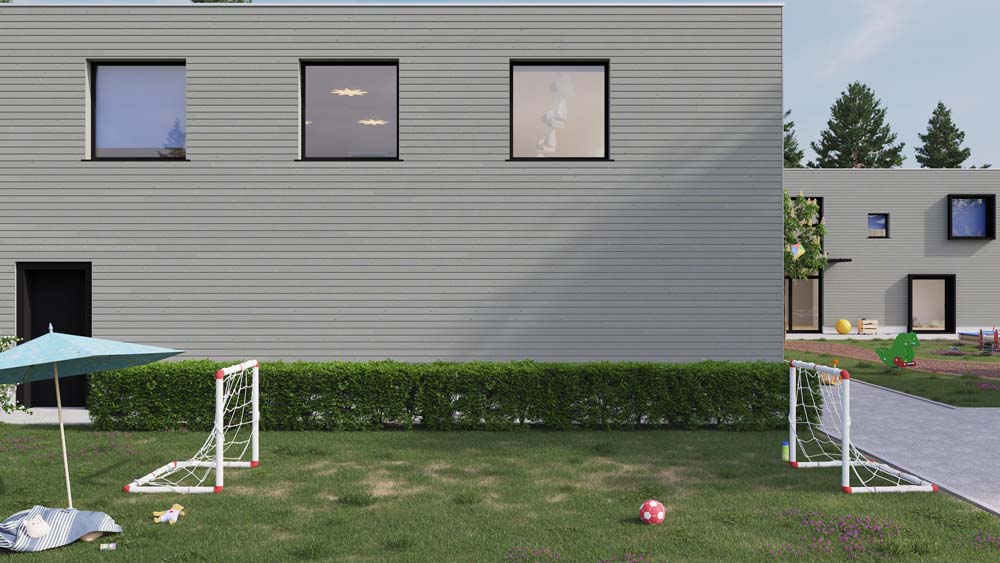 TWG Fassade visioface - heimatnah Einzel-Rhombusprofil Q V1 Keim Verano – Bild 4