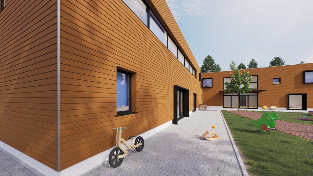 TWG Fassade visioface - heimatnah Einzel-Rhombusprofil Q V1 Keim Verano – Bild 30