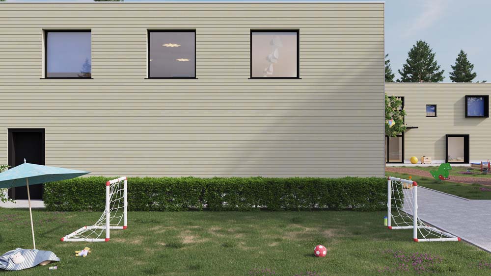 TWG Fassade visioface - heimatnah Einzel-Rhombusprofil Q V2 Keim Verano – Bild 19