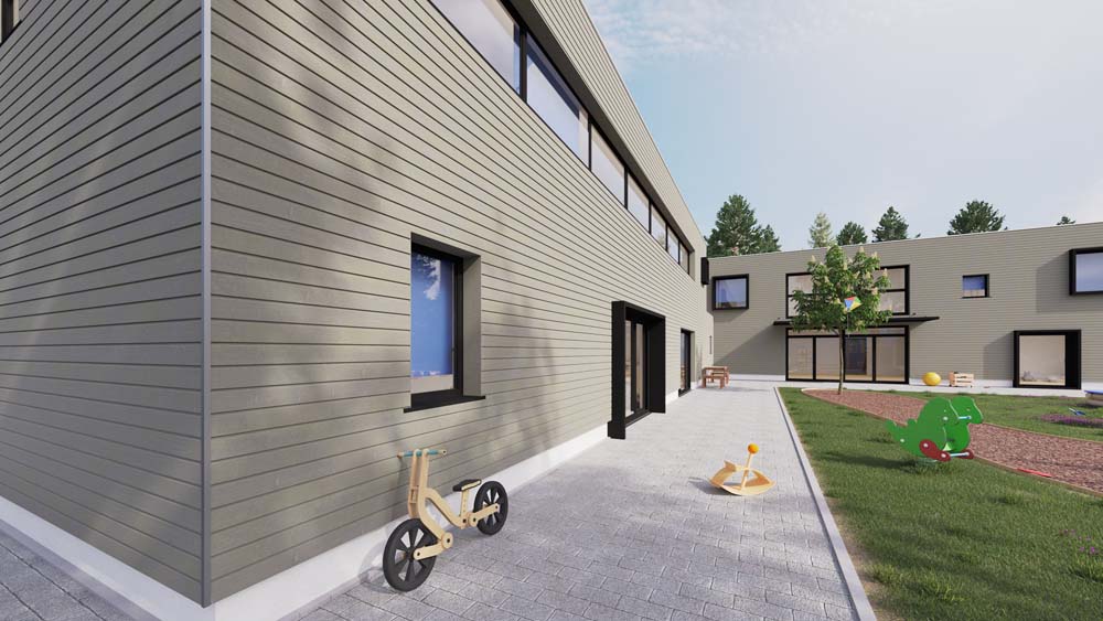 TWG Fassade visioface - heimatnah Einzel-Rhombusprofil Q V2 Keim Verano – Bild 11