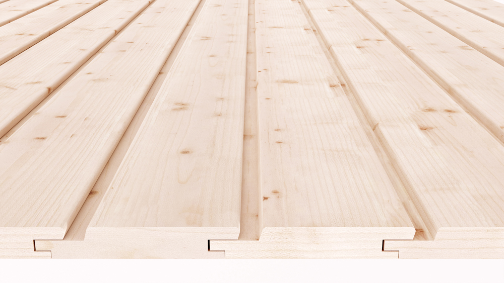 TWG Fassade visioface - heimatnah Einzel-Rhombusprofil Q V3 Keim Verano – Bild 3