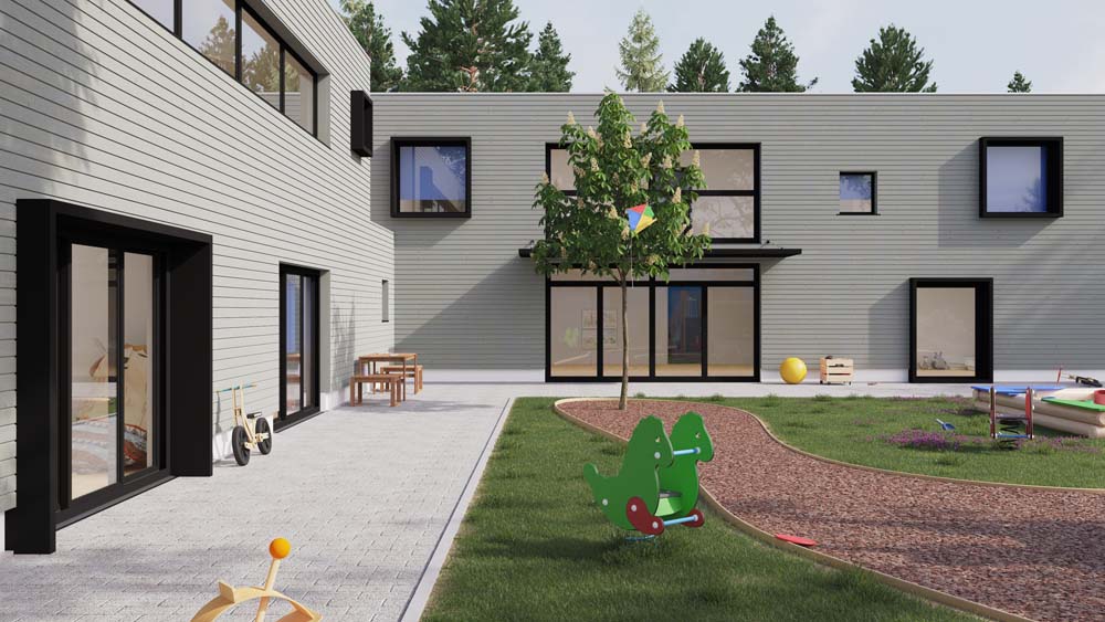 TWG Fassade visioface - heimatnah Einzel-Rhombusprofil Q V3 Keim Verano – Bild 13