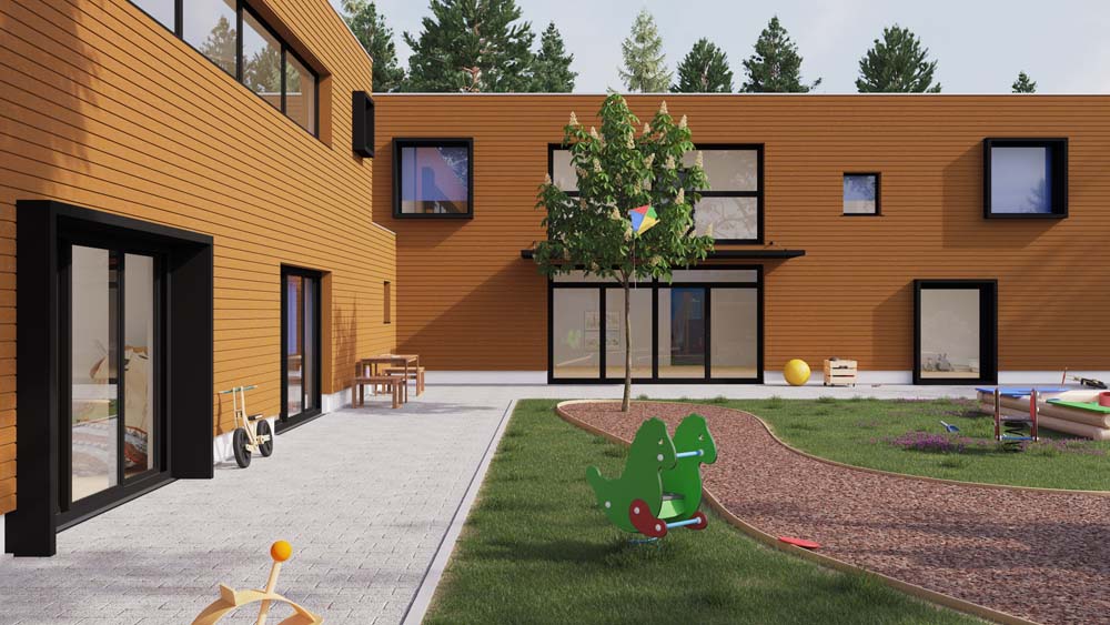 TWG Fassade visioface - heimatnah Einzel-Rhombusprofil Q V3 Keim Verano – Bild 5