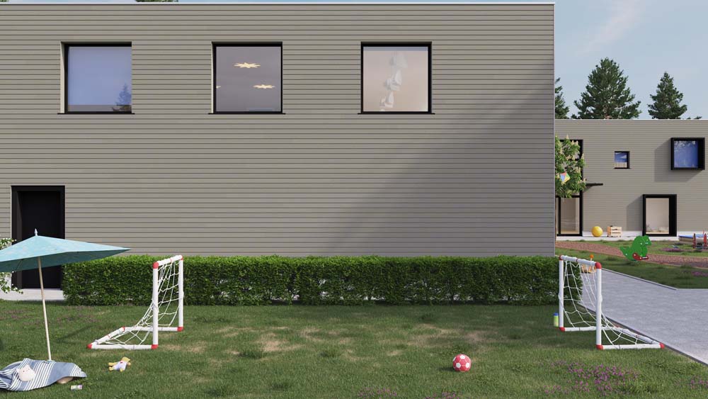 TWG Fassade visioface - heimatnah Einzel-Rhombusprofil Q V3 Keim Verano – Bild 8